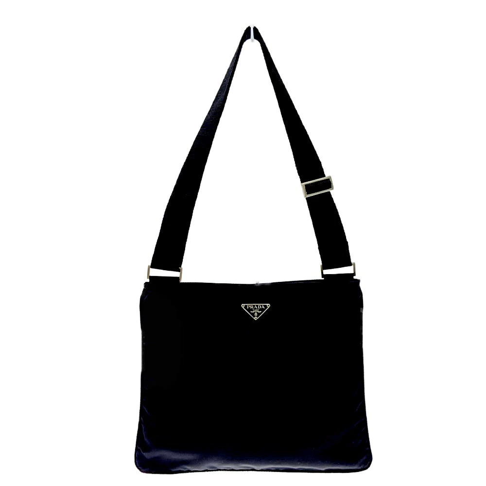 Prada Tessuto shoulder bag black